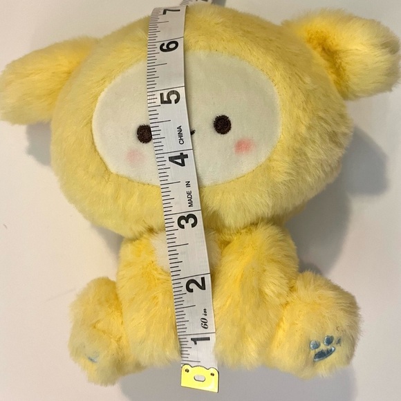 Pajakuma Yellow Pastel Hooded Animal Plushie Kawaii Plush Toy - Picture 10 of 10